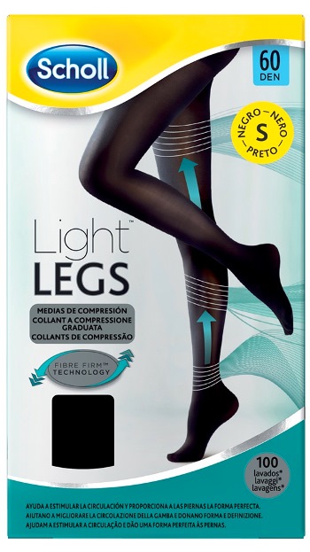 SCHOLL LIGHTLEGS 60 DENARI TAGLIA S COLORE NERO 1 PAIO - Farmacia Mortise
