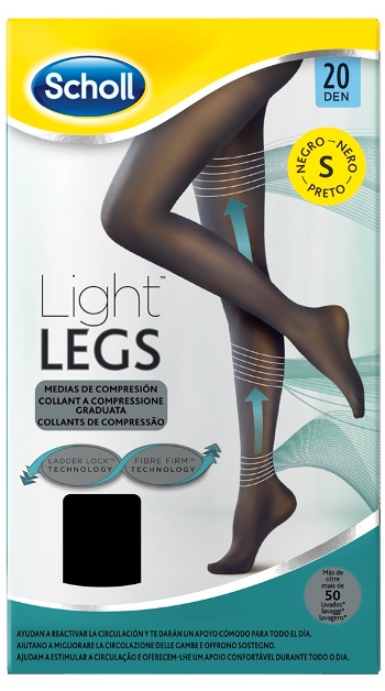 SCHOLL LIGHTLEGS 20 DENARI TAGLIA S COLORE NERO 1 PAIO - Farmacia Mortise