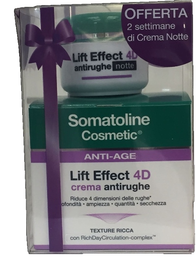 SOMATOLINE COSMETIC VISO 4D CREMA GIORNO 50 ML+ MINI NOTTE 15 ML - Farmacia Mortise