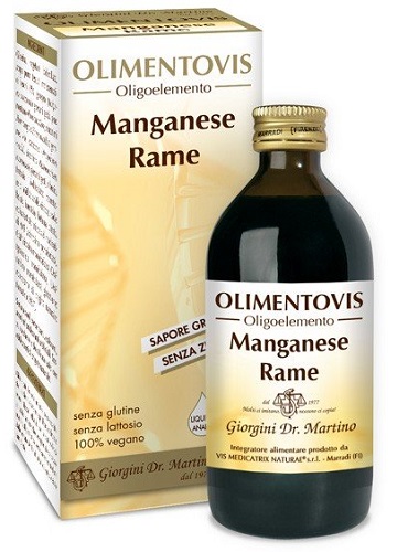 MANGANESE RAME OLIMENTOVIS 200 ML - Farmacia Mortise