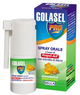 GOLASEL PRO SPRAY NO ALCOOL 20 ML - Farmacia Mortise