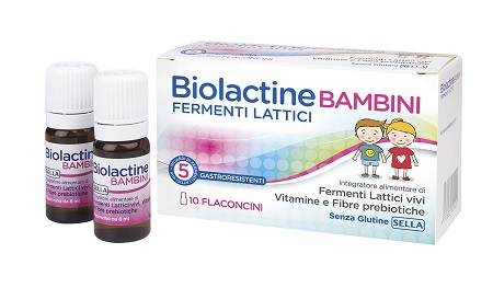 BIOLACTINE BAMBINI 10 FLACONCINI 8 ML - Farmacia Mortise