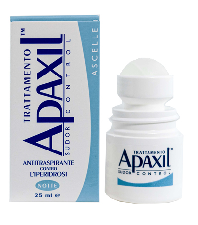 APAXIL SUDOR CONTROL ASCELLE NOTTE 25 ML - Farmacia Mortise