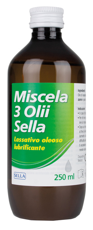 MISCELA 3 OLII LASSATIVO 250 ML MD - Farmacia Mortise