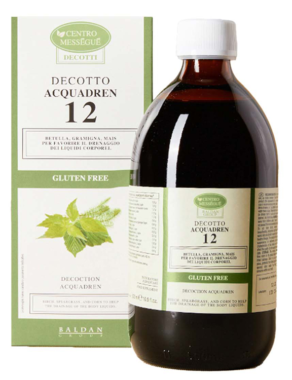 CENTRO MESSEGUE DECOTTO ACQUADREN 12 SENZA GLUTINE 500 ML - Farmacia Mortise