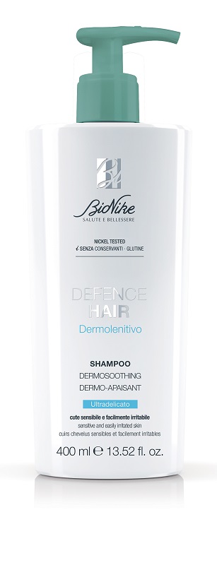 BIONIKE DEFENCE HAIR SHAMPOO DERMOLENITIVO ULTRADELICATO 400 ML - Farmacia Mortise