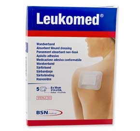 LEUKOMED MEDICAZIONE POST-OPERATORIA IN TESSUTO NON TESSUTO 7,2 X 5 CM - Farmacia Mortise