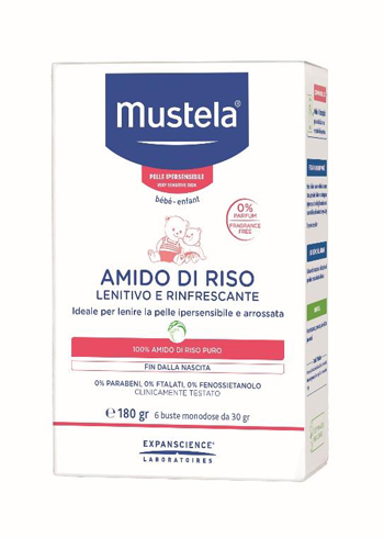 MUSTELA AMIDO DI RISO 180 G - Farmacia Mortise