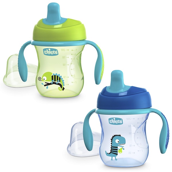 CHICCO TAZZA TRAINING AZZURRA 6 MESI - Farmacia Mortise