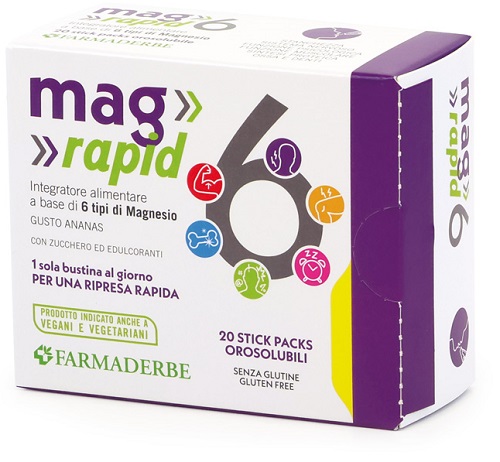MAG 6 RAPID 20 STICK DA 1,5 G - Farmacia Mortise