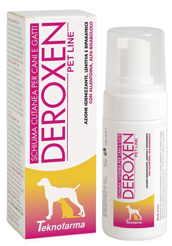 DEROXEN PET LINE SCHIUMA 100 ML - Farmacia Mortise