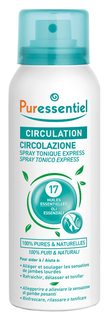 PURESSENTIEL SPRAY TONICO EXPRESS CIRCOLAZIONE 100 ML - Farmacia Mortise