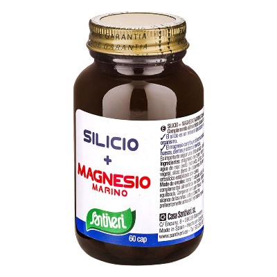 SILICIO + MAGNESIO MARINO 60 CAPSULE 28 G - Farmacia Mortise