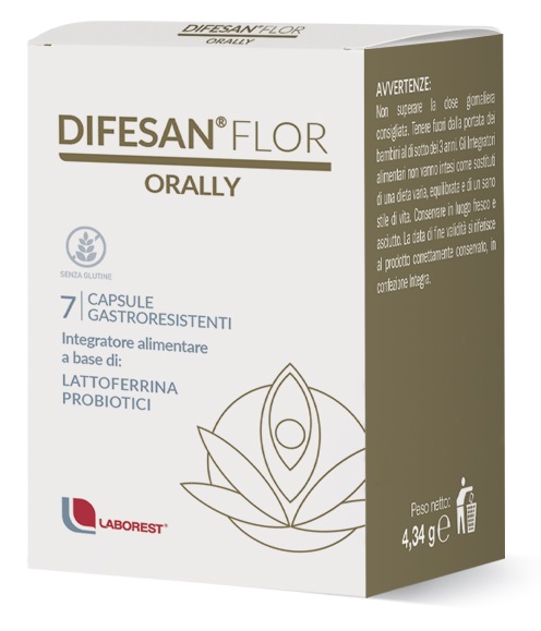DIFESAN FLOR ORALLY 7 CAPSULE - Farmacia Mortise