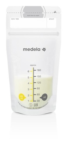 STORAGE BAGS SACCA PER LA CONSERVAZIONE DEL LATTE MATERNO 50 PEZZI - Farmacia Mortise