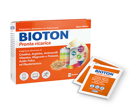 BIOTON PRONTA RICARICA 20 BUSTINE - Farmacia Mortise