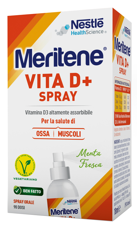 MERITENE VITA D+ SPRAY 18 ML - Farmacia Mortise