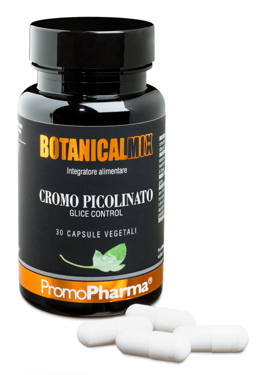 CROMO PICOLINATO GLICE CONTROL BOTANICAL MIX 30 CAPSULE - Farmacia Mortise