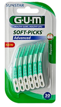 GUM SOFTPICKS ADVANCE SCOVOLINO LARGE GOMMA 30 PEZZI - Farmacia Mortise