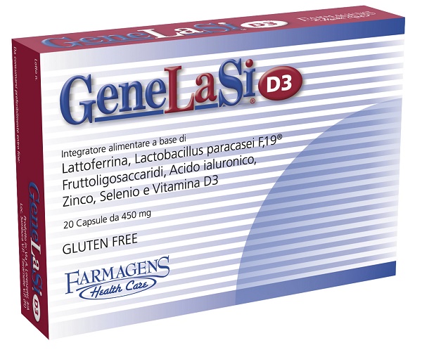 GENELASI D3 20 CAPSULE 450 MG - Farmacia Mortise