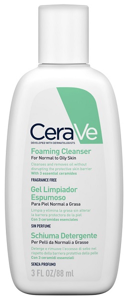 CERAVE SCHIUMA DETERGENTE VISO 88 ML - Farmacia Mortise