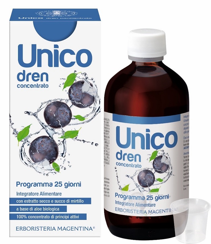 DREN MIRTILLO UNICO 250 ML - Farmacia Mortise