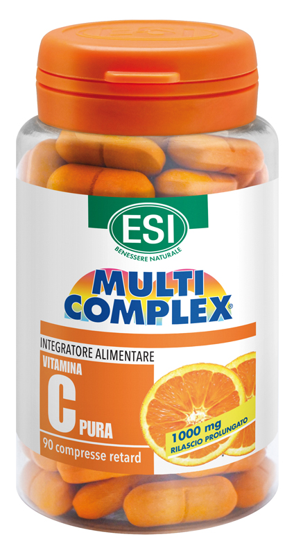 ESI MULTICOMPLEX VITAMINA C PURA 1000 MG RETARD 90 COMPRESSE - Farmacia Mortise