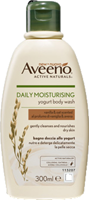 AVEENO BAGNO DOCCIA YOGURT VANIGLIA & AVENA 300 ML PROMO - Farmacia Mortise