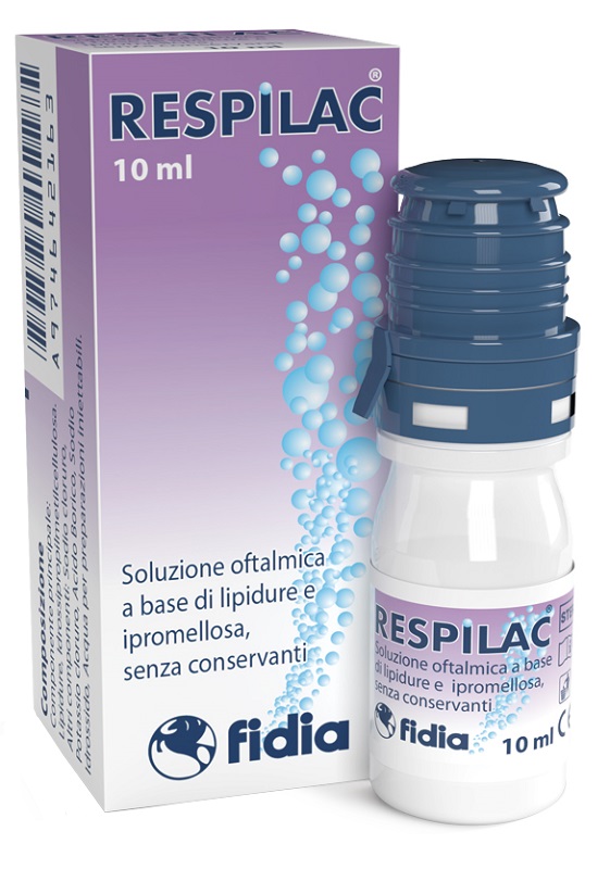 SOLUZIONE OFTALMICA RESPILAC A BASE DI LIPIDURE E IPROMELLOSA 10 ML - Farmacia Mortise
