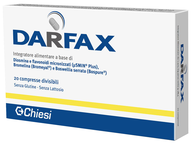 DARFAX 20 COMPRESSE DIVISIBILI - Farmacia Mortise