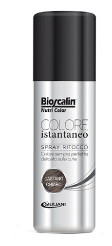 BIOSCALIN NUTRICOLOR COLORE ISTANTANEO CASTANO CHIARO 75 ML - Farmacia Mortise