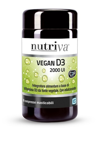 NUTRIVA VEGAN D3 60 COMPRESSE 2000 UI - Farmacia Mortise