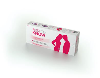 FIRST TO KNOW TEST DI GRAVIDANZA 2 PEZZI - Farmacia Mortise