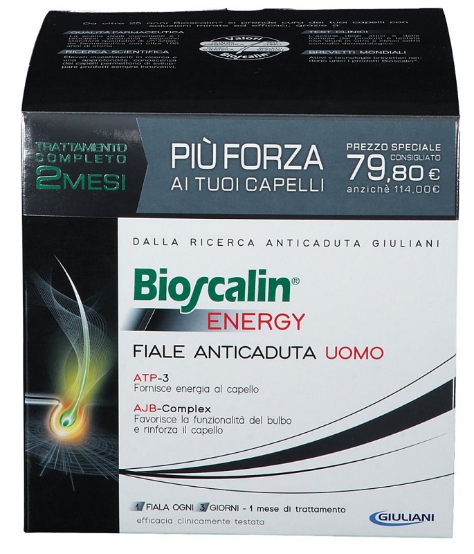 BIOSCALIN ENERGY FIALE DOPPIA TAGLIO PREZZO - Farmacia Mortise