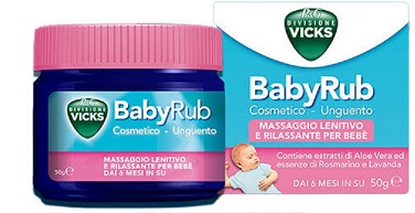 VICKS BABYRUB UNGUENTO 50 G - Farmacia Mortise