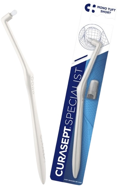 CURASEPT SPAZZOLINO SPECIALIST MONO TUFT SHORT - Farmacia Mortise