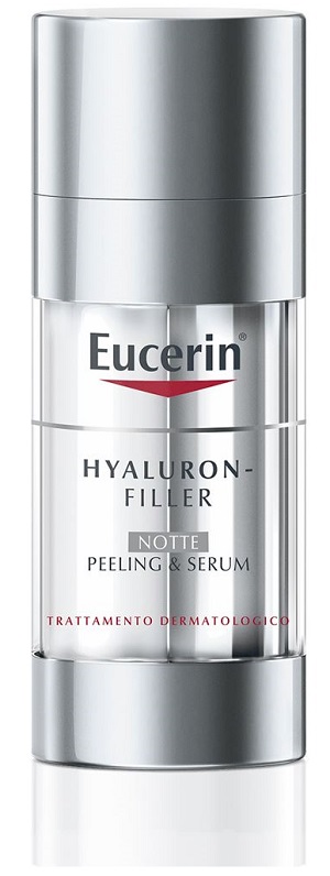 EUCERIN HYALURON-FILLER PEELING & SERUM NOTTE 30 ML - Farmacia Mortise