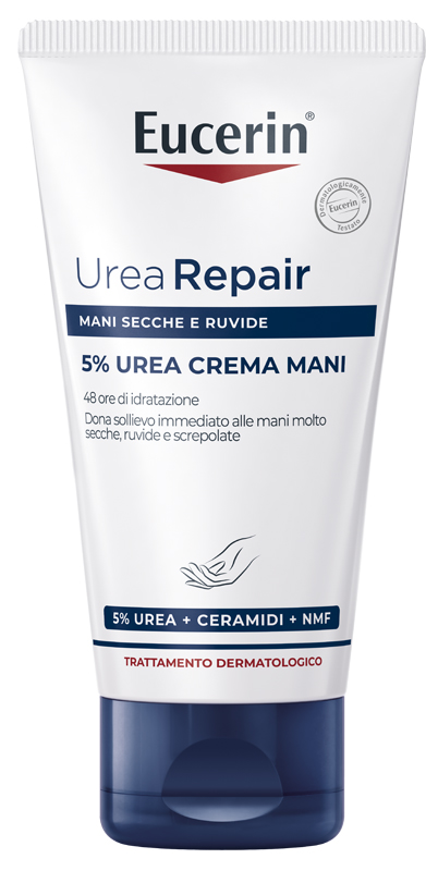 EUCERIN UREAREPAIR CREMA MANI 5% 75 ML - Farmacia Mortise