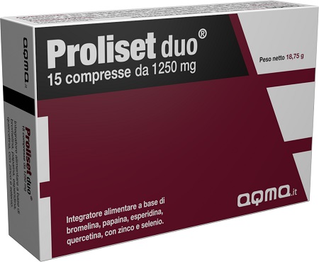 PROLISET DUO 15 COMPRESSE - Farmacia Mortise