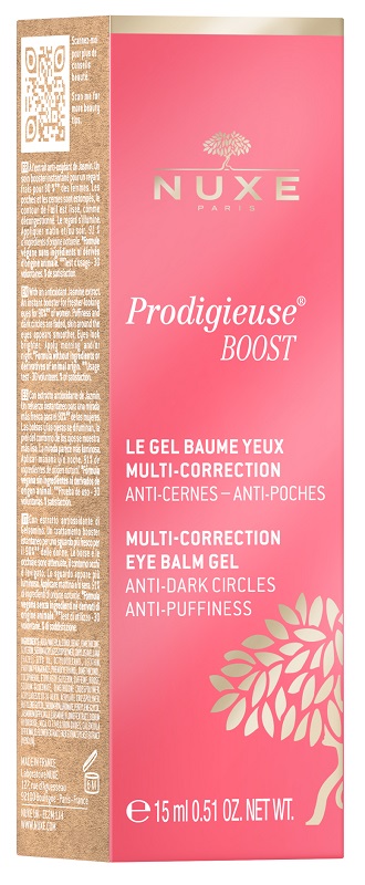 NUXE PRODIGIEUSE BOOST GEL BALSAMO OCCHI MULTI-CORREZIONE 15 ML - Farmacia Mortise