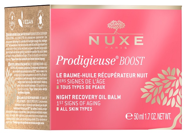 NUXE PRODIGIEUSE BOOST BALSAMO OLIO RIPARATORE NOTTE 50 ML - Farmacia Mortise