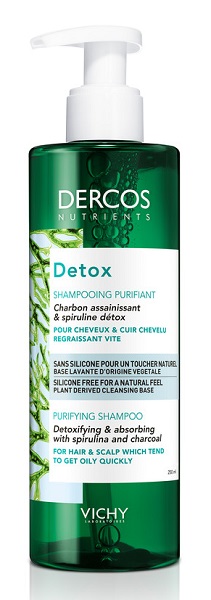 DERCOS NUTRIENTS SHAMPOO DETOX 250 ML - Farmacia Mortise