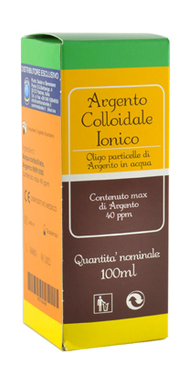 ARGENTO COLLOIDALE IONICO 40PPM CERTIFICATO SPRAY CON CONTAGOCCE 100 ML - Farmacia Mortise