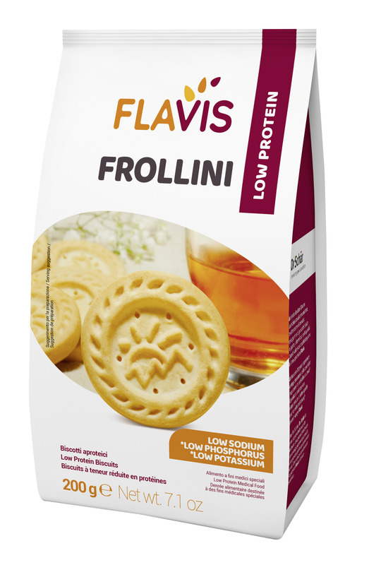FLAVIS FROLLINI BISCOTTI APROTEICI 200 G - Farmacia Mortise