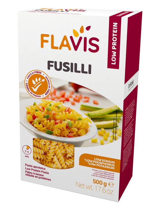 FLAVIS FUSILLI APROTEICI 500 G - Farmacia Mortise