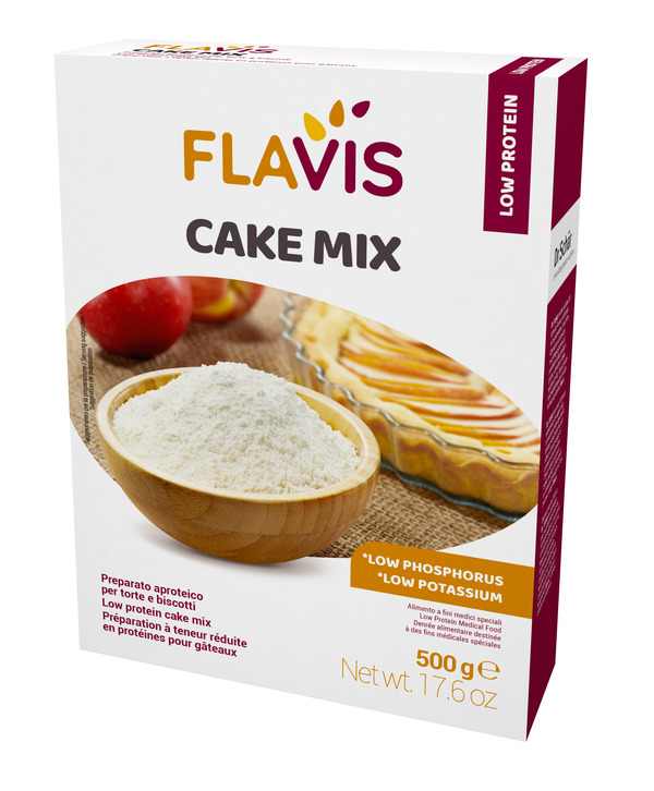 FLAVIS CAKE MIX PREPARATO PER TORTE E BISCOTTI APROTEICI 500 G - Farmacia Mortise