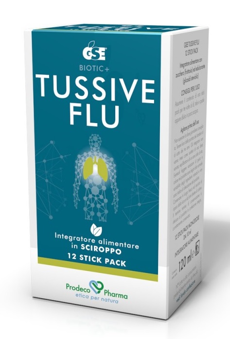 GSE TUSSIVE FLU 12 STICKPACK - Farmacia Mortise