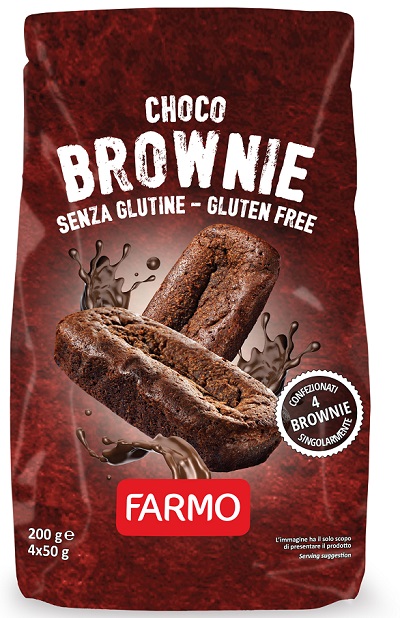 FARMO CHOCO BROWNIE 4 X 50 G - Farmacia Mortise