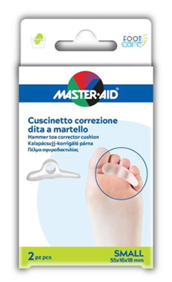 CORRETTORE DITA A MARTELLO MASTER-AID FOOTCARE SMALL 2 PEZZI C12 - Farmacia Mortise