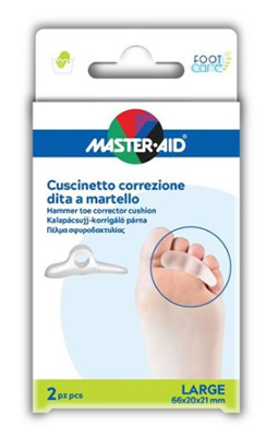 CORRETTORE DITA A MARTELLO MASTER-AID FOOTCARE LARGE 2 PEZZI C13 - Farmacia Mortise